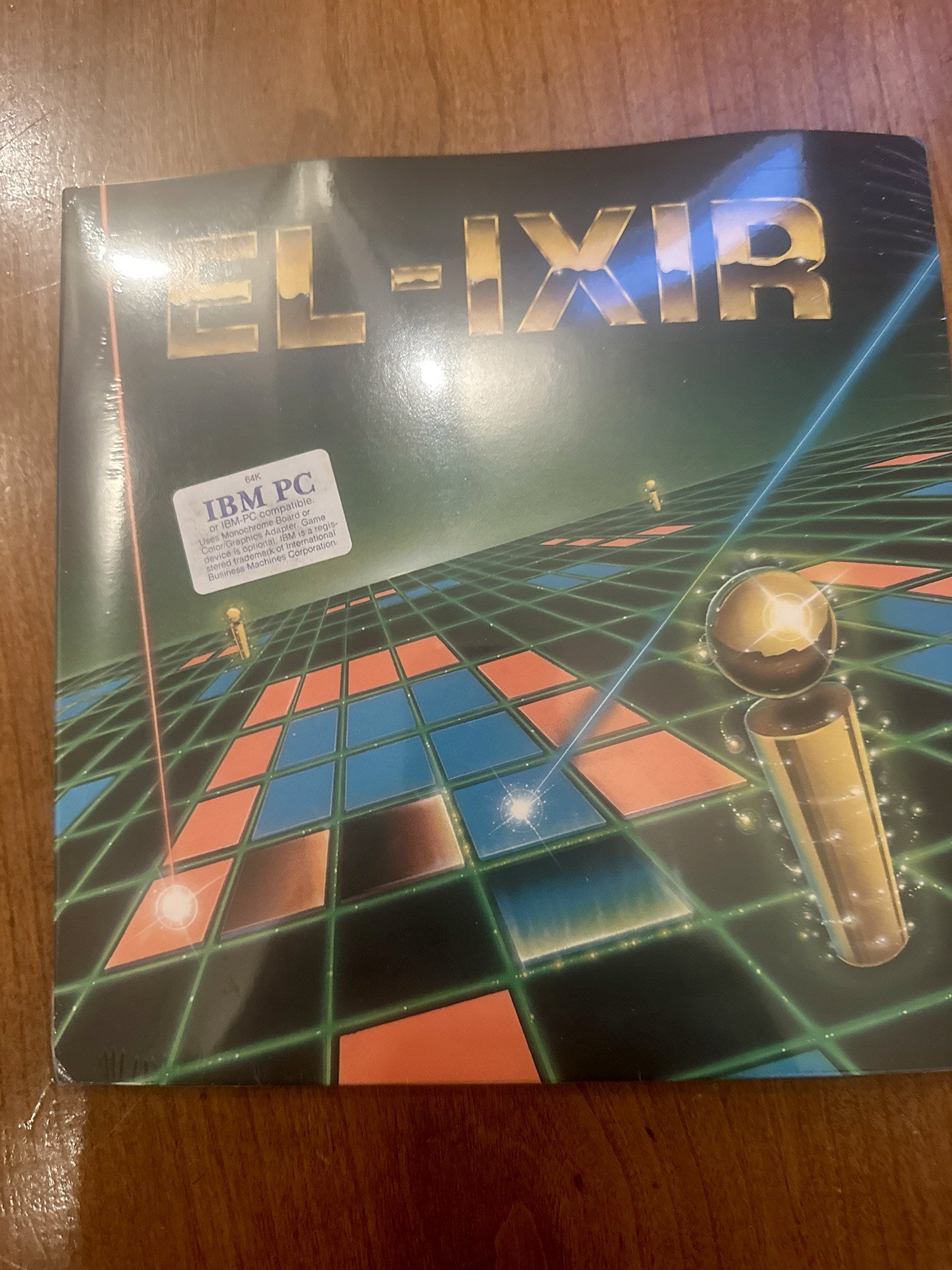 Original Elixir PC game package